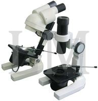 две модели простейших геммологических микроскопов